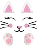 Cat Cake Topper Kitty Cat Face Foot Cake Decoration For Kitty Theme Birthday