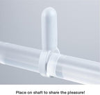 TENGA TSV-002 Smart Vibe Vibrating Ring, Stimulating Rechargeable Couple's Vibrator, Pearl White