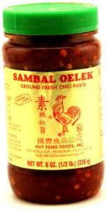 Huy Fong Sambal Oelek Ground Chili Paste - 8 oz x 2 bottles