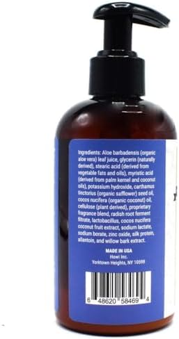 Taconic Shave, Natural Shaving Cream – Lavender Lime - Ultra-Rich High Lather Formula – Natural Shave Cream for Men & Women in 8 oz. Pump Bottle – Scented Shaving Cream