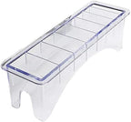 Universal 8 Grid Base Hair Clipper Limit Comb Storage Box Caliper Case Guide Hair Styling Comb Organizer