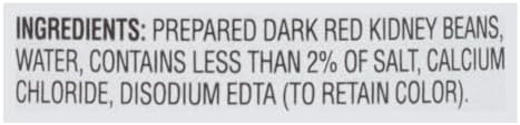 Joan of Arc Dark Red Kidney Beans, 15.5 Ounce (Pack of 12)