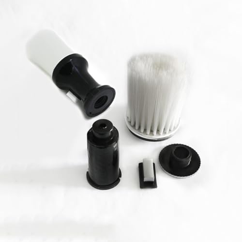 Ipetboom Neck Duster Barber Brush for Hair Cutting with Powder Filling Function Mini Hair Cleaner Brush for Shredded Removal and Talcum Powder Application Hairdressing Tool for Barber and Home Use