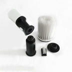 Ipetboom Neck Duster Barber Brush for Hair Cutting with Powder Filling Function Mini Hair Cleaner Brush for Shredded Removal and Talcum Powder Application Hairdressing Tool for Barber and Home Use