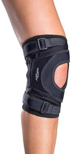 DonJoy Tru-Pull Lite Knee Support Brace for Women and Men | Adjustable Compression Knee Braces and Elastic Supports for Patellar Dislocations, Small, Left