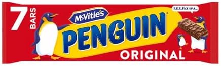 McVities Penguin Bar 7pk 172.2g
