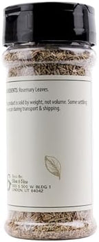 Olive & Vine Rosemary Leaves, Earthy & Aromatic, Seasoning for Roasted Meats, Soups, and Breads, Rich Tradition, Authentic Taste, For Global Recipes (2 Ounce)