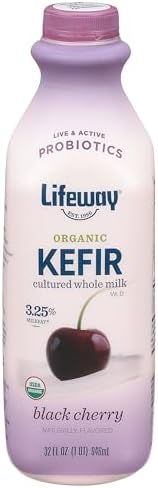 Lifeway, Kefir Whole Milk Black Cherry Organic, 32 Fl Oz