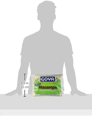 Goya Foods Masarepa Pre-Cooked White Corn Meal, 5 Pound