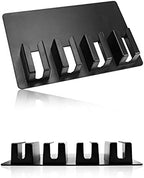 2Pcs Clipper Holders for Barbers, Barber Clipper Organizer, Hair Trimmer Storage Rack (Wall Mount)