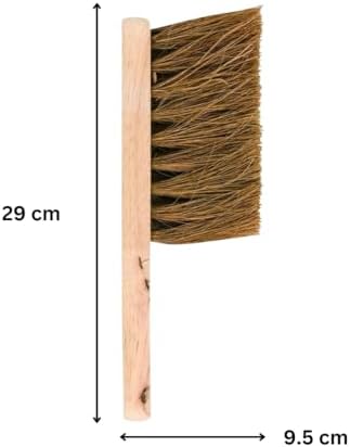 Elliott Natural Coconut Fibre FSC Certified Hand Brush with Soft Bristles – Heavy Duty, Ideal for Indoor use, Homes, Kitchens and Spring Cleaning