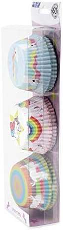 PME Unicorn Foil Lined Cupcake Cases, Set/3, Pk/60