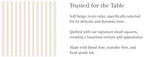 Stxy's Ivory Beige Striped Napkins (60ct) 5"x 5" Tan Beige Cocktail Napkins Cream Stripe Dessert Beverage Napkin for Wedding, Baby Shower, Bridal Shower, Birthday
