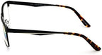 Men Premium Rectangle Stainless Steel Reading Glasses - Large Metal Reader