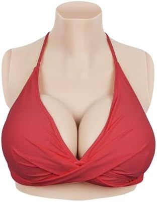 Silicone Breastplate B-H Cup Fake Boobs Breast Forms Realistic Fake Breasts for Crossdresser Transgender Drag Queen