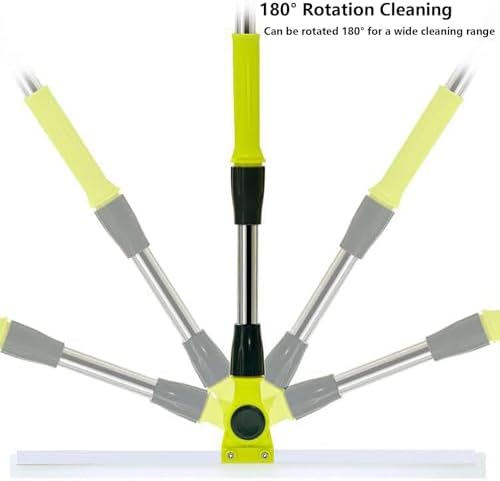 Air Broom as Seen on Tv, with 51 Long Handle Magic Broom Sweeper, Broomie Broom for Smooth Floors,Rugs,Windows