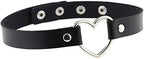 Choker Collar for Women Girls, Adjustable Rock Punk Choker Collar Necklace