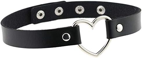 Choker Collar for Women Girls, Adjustable Rock Punk Choker Collar Necklace