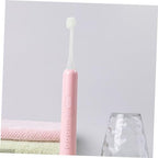 FRCOLOR 5pcs Electric Toothbrush Replacement Heads Soft Bristles for Compatible Snap Handles Toothbrush Parts for Travel
