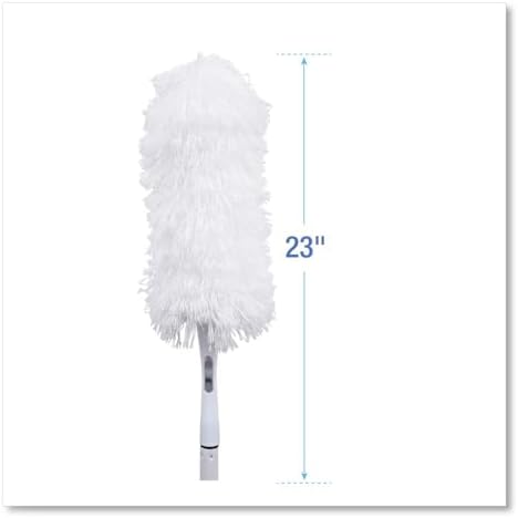 Boardwalk BWKMICRODUSTER 23 in. Washable MicroFeather Duster - White