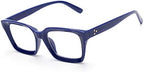 ZUVGEES Retro Style Blue Light Blocking Reading Glasses Big Eyeglass Frames Large lens Computer Readers