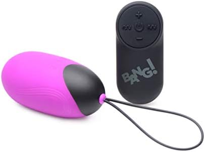 Bang! XL Silicone Vibrating Egg - Purple