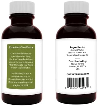 Native Vanilla - Pistachio Flavor - 4 Fl Oz - Pure Flavors and Extracts - Perfect for Cooking, Baking, and Dessert Crafting