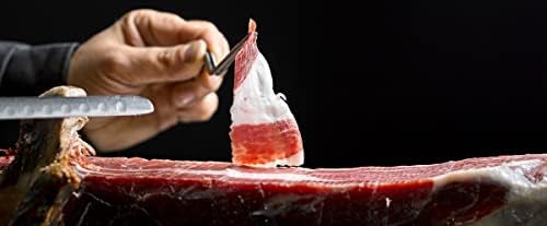 PATA NEGRA 100% IBERICO ACORN-FED HAM (Bone In) with NO Nitrates or Nitrites all Natural, GMO Free and Gluten Free