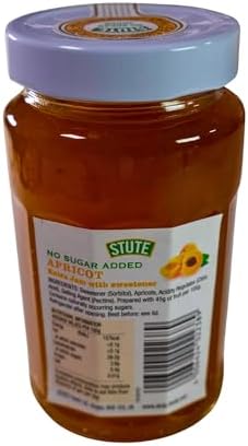 Stute Foods - Diabetic Range - Apricot Jam - 430g