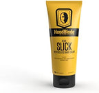 ATX Men's Head Shaving Basics Bundle with 8oz HeadSlick Cream, Razor, Blade Refills - Close Shave Kit with An Easier and Faster Shave