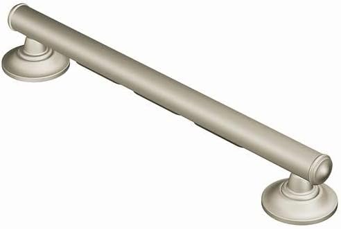 Moen LR8716D1GBN Home Care 16-Inch Grab Bar, Brushed Nickel