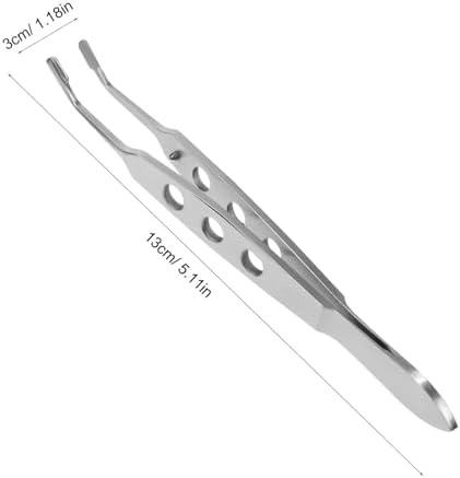 iplusmile Meibomian Gland Expressor & Eyelid Massage Tweezers Tool - Stainless Steel Forceps for Dry Eye Stye Relief, Eye Gland Care