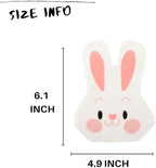Easter Napkins Disposable - 50 PK - Bunny Paper Napkins Rabbit Cocktail Napkins Table Decorations Décor Party Favors Paper Goods Party Supplies