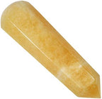 Orange Calcite Crystal Massage Wand ~70mm