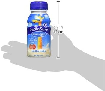 PediaSure Grow & Gain Kids' Nutritional Shake Vanilla Ready-To-Drink Bottles, 24 Pk./8 Fl. Ounce ., 192 Fl Ounce