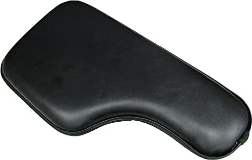 The Aftermarket Group - TAGAC010022 Wheelchair Half Lap Tray, Black Padded Vinyl, Flip-Up Hardware, Right, TAG010022
