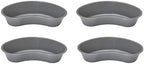 Graduated 700 cc Kidney Shaped Grey Emesis Basin (Pack of 4)