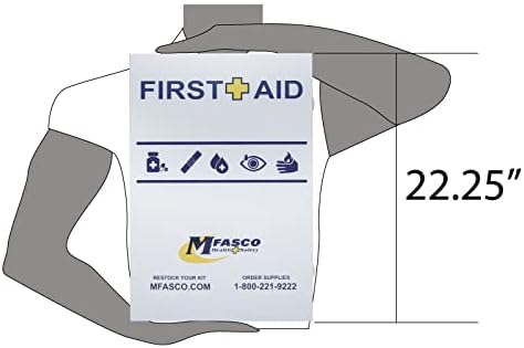 4 Shelf Empty Industrial First Aid Box With First Aid Logo