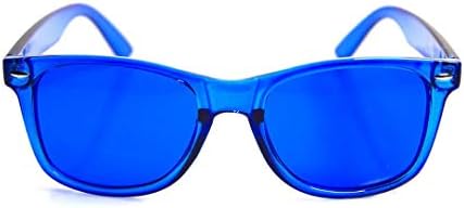 GloFX Color Therapy Glasses - 2 Pack - Chakra Mood Light Therapy Chromotherapy Glasses