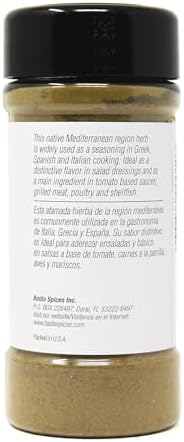 Badia Ground Oregano, 1.5 oz – Aromatic Herb for Mediterranean & Latin Dishes – Kosher, Gluten Free