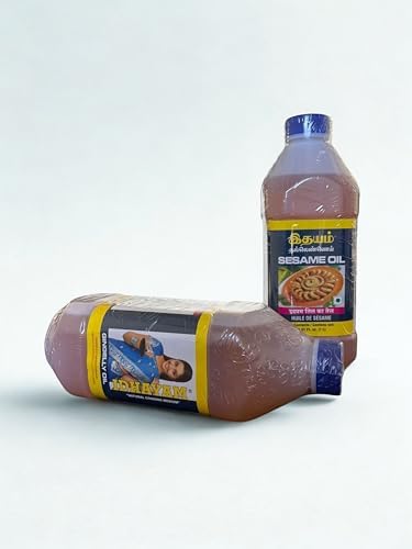 Sesame/Gingelly Oil 1ltr (33.8 Oz) * 2 Pack*