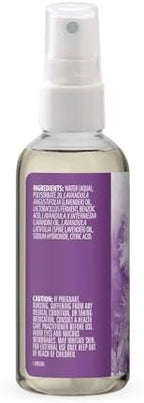 Aura Cacia Relaxing Lavender Aromatherapy Mist, 4-Ounce, Lavender Pure Essential Oils, Sweet & Floral Aroma