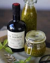 Finca La Barca | Smoked Arbequina | Extra Virgin Olive Oil | Extremadura Spain | Finishing & Drizzling Salad, Meat, Soup, Pizza | 16.9 Fl Oz (500 ml)