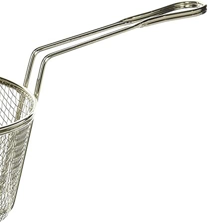 Winco Fry Basket, Wire, 8-1/2"Dia x 4-1/4"H