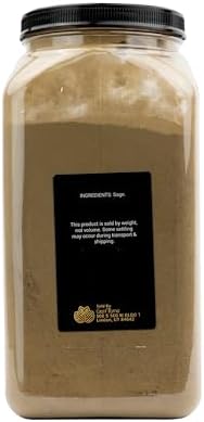 GranAroma Ground Sage, Earthy Flavor, Soups & Sauces, Versatile Herb (48 Ounce)