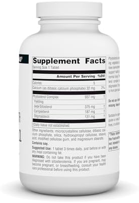 Source Naturals Mega Strength Beta Sitosterol 375mg - 120 Tablets