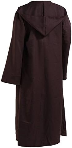 GOLDSTITCH Men Hooded Robe Cloak Knight Fancy Cool Cosplay Costume