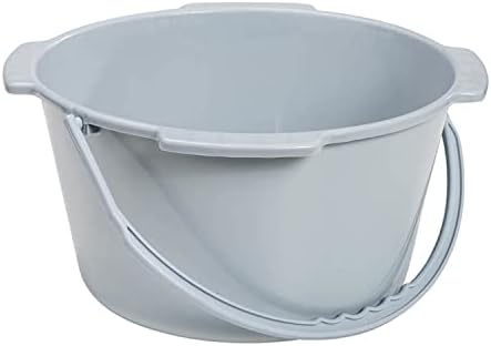 Drive Medical Commode Bucket with Plastic Handle and Cover - Each
