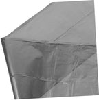 Zerodeko 5 Rolls Thickened Silver Plastic Garbage Bags Disposable Trash Bags for Kitchen Bathroom and Home Use Point-Break Design Colorful