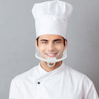 MAGICLULU 20Pcs Chef Masks Anti-Fog Plastic Nose Mouth Covers for Restaurant Kitchen Food Service Safety